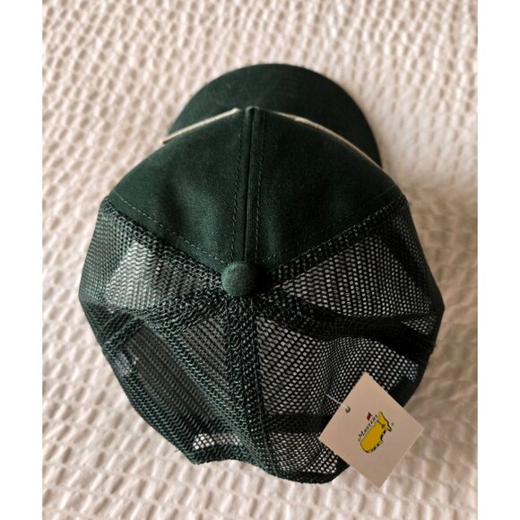 Masters Tournament Green Trucker Hat With Patch Accents & Mesh Back 2025 - Picture 2 of 4